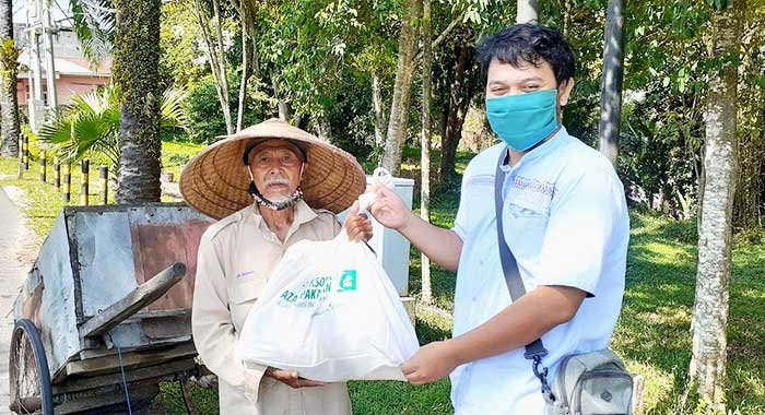 349 paket sembako