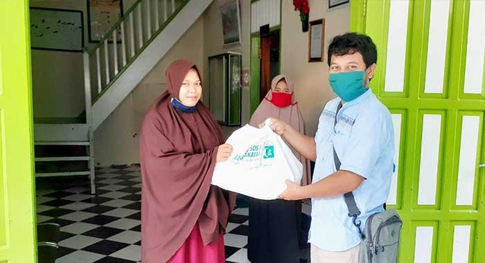 349 paket sembako
