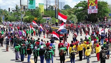 Pertama Kali, Peringatan Proklamasi di Samarinda Dihelat di Tengah Jalan