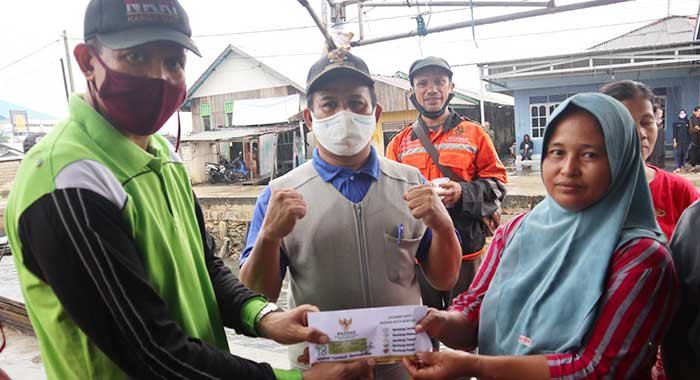 Bersih-Bersih hingga Salurkan Bantuan Dana, Cara Baznas Bontang Bantu Korban Kebakaran