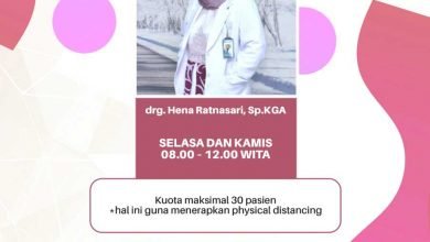 Jadwal Pelayanan Spesialis Kesehatan Gigi Anak RSUD Taman Husada Bontang