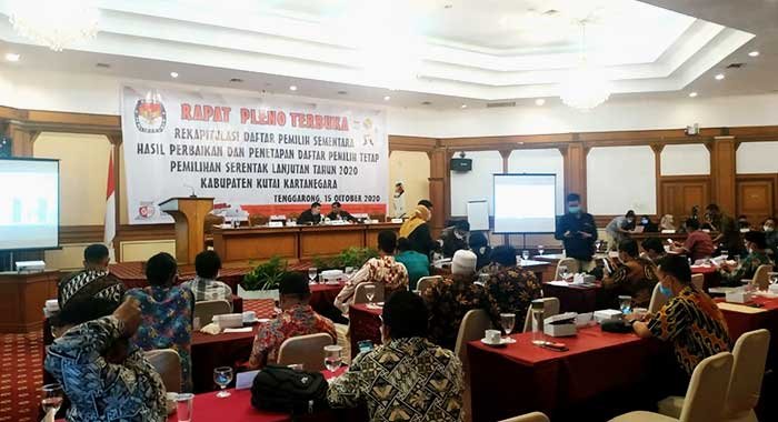 Catat!! Di Pilkada Kukar, KPU Resmi Tetapkan DPT Sebanyak 488.055 Orang