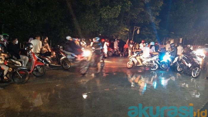 Banjir Rob Bontang Kuala Menggenangi Akses Jalan Masuk