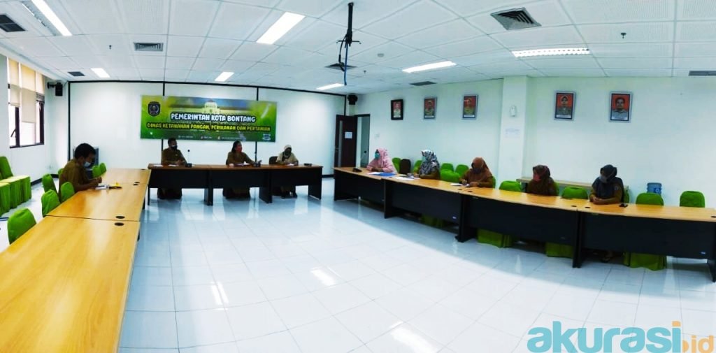 DKP3 Bontang Rapat Rutin Demi Meningkatkan Ketahanan Pangan di Bontang