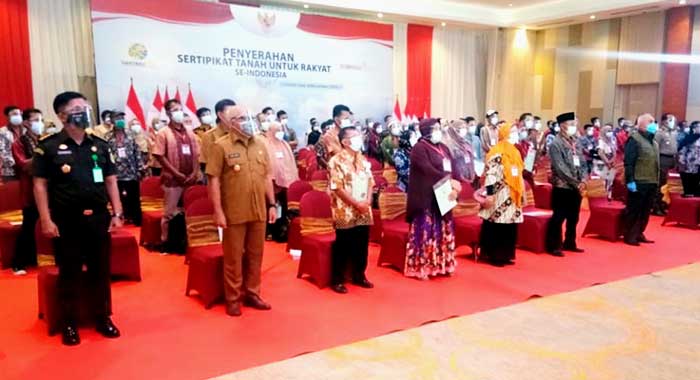 Masyarakat Kukar Ikut Kebagian Program Sertifikat Tanah dari Presiden Joko Widodo