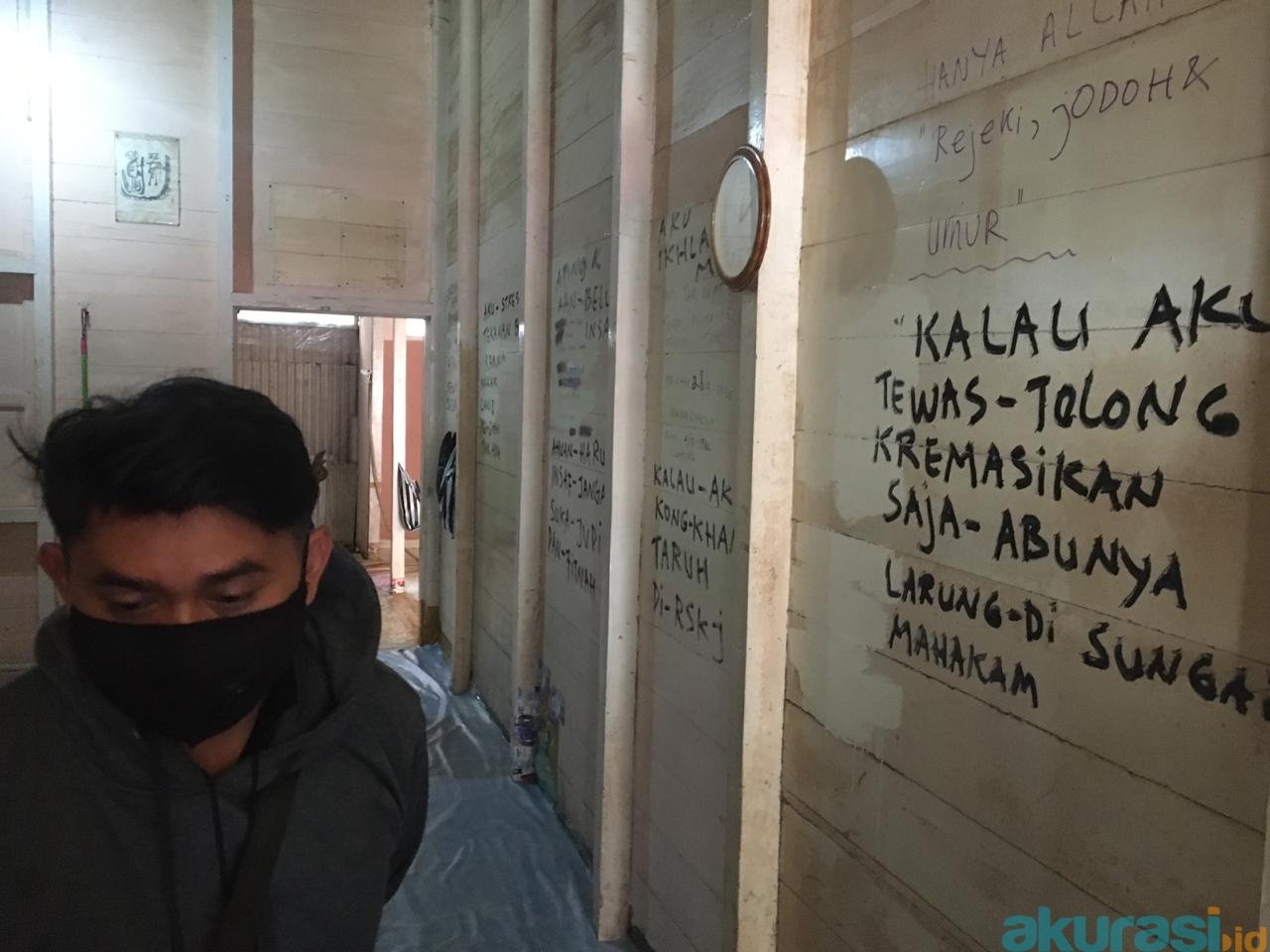 Warga Samarinda Gantung Diri, Tulis Pesan di Dinding Rumah