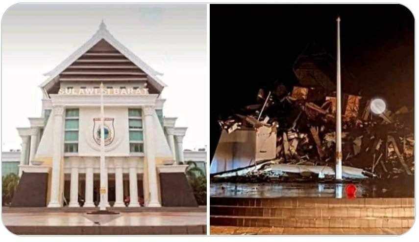 Gempa Susulan Majene 6,2 SR sampai Mamuju, 3 Orang Meninggal Dunia