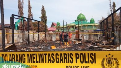 Tim Labfor Polda Jatim Mulai Bekerja, Selidiki Penyebab Kebakaran Pasar Citra Mas Loktuan