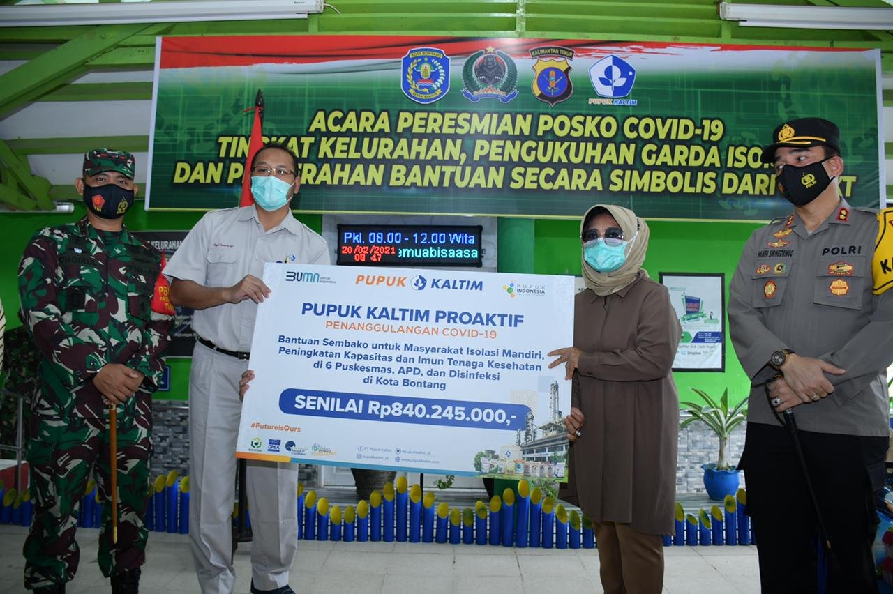 PKT Proactive Covid-19, Salurkan Bantuan Rp 840 Juta untuk Tenaga Kesehatan Hingga Warga yang Jalani Isoman