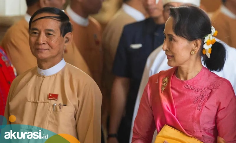 Kudeta Myanmar, Militer Tangkap Aung San Suu Kyi dan Presiden Win Myint