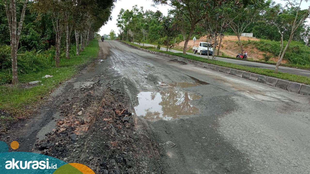 Jalan Soekarno Hatta Hancur, DPRD: Kualitas Jalannya Harus Ditingkatkan