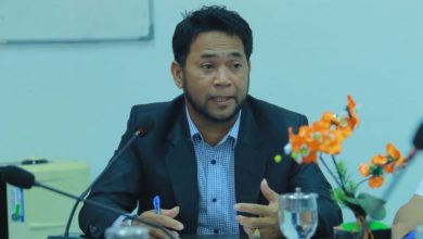 Amir Tosina Sampaikan Keluhan Jemaah Kalau Fasilitas Masjid Al Hijrah Bontang Butuh Perbaikan