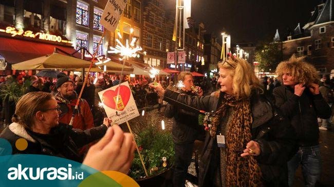 Demo Pembatasan Covid Ricuh Sebabkan Sekolah di Belanda Terbakar