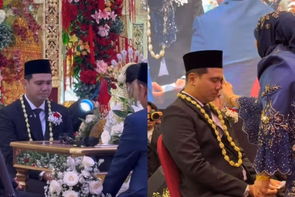 Frans Faisal Resmi Menikah dengan Indah Tri Pertiwi, Prosesi Khidmat dan Penuh Haru