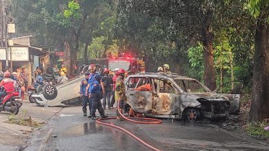 Penangkapan Ketua Ormas TS di Depok Ricuh, Warga Serang Polisi dan Bakar Mobil Dinas