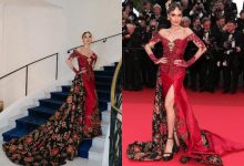 Cinta Laura Tampil Memukau dengan Kebaya Merah di Cannes 2025, Wakili Perempuan Indonesia di Dunia Internasional